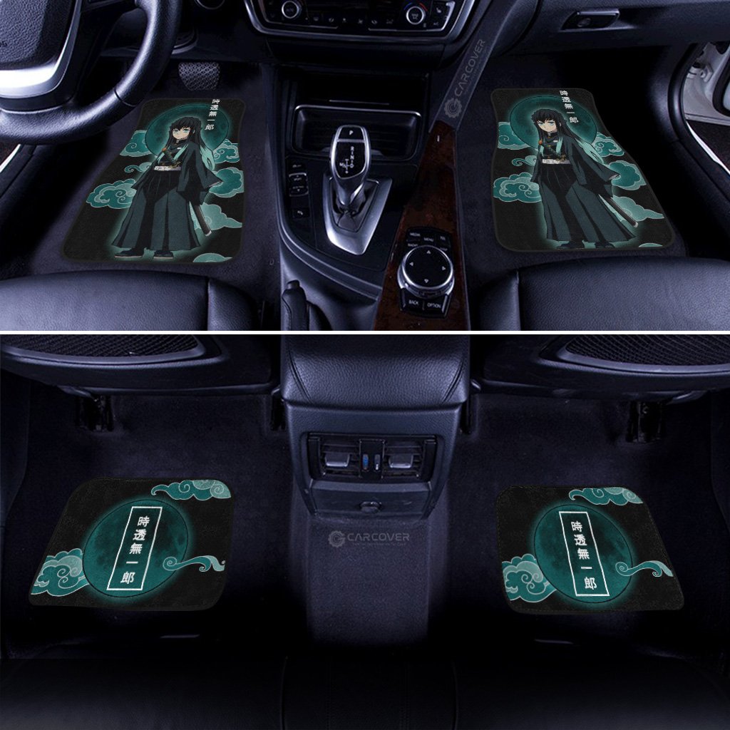 Muichirou Tokitou Car Floor Mats Custom Demon Slayer Anime Car Interior Accessories - Gearcarcover - 3