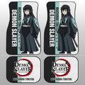 Muichirou Tokitou Car Floor Mats Custom Demon Slayer Car Accessories For Anime Fans - Gearcarcover - 2