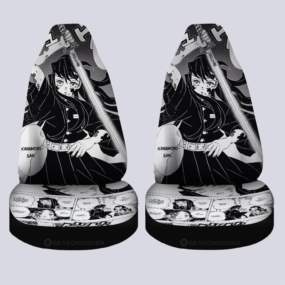 Muichirou Tokitou Car Seat Covers Custom Kimetsu No Yaiba Manga Car Accessories - Gearcarcover - 4