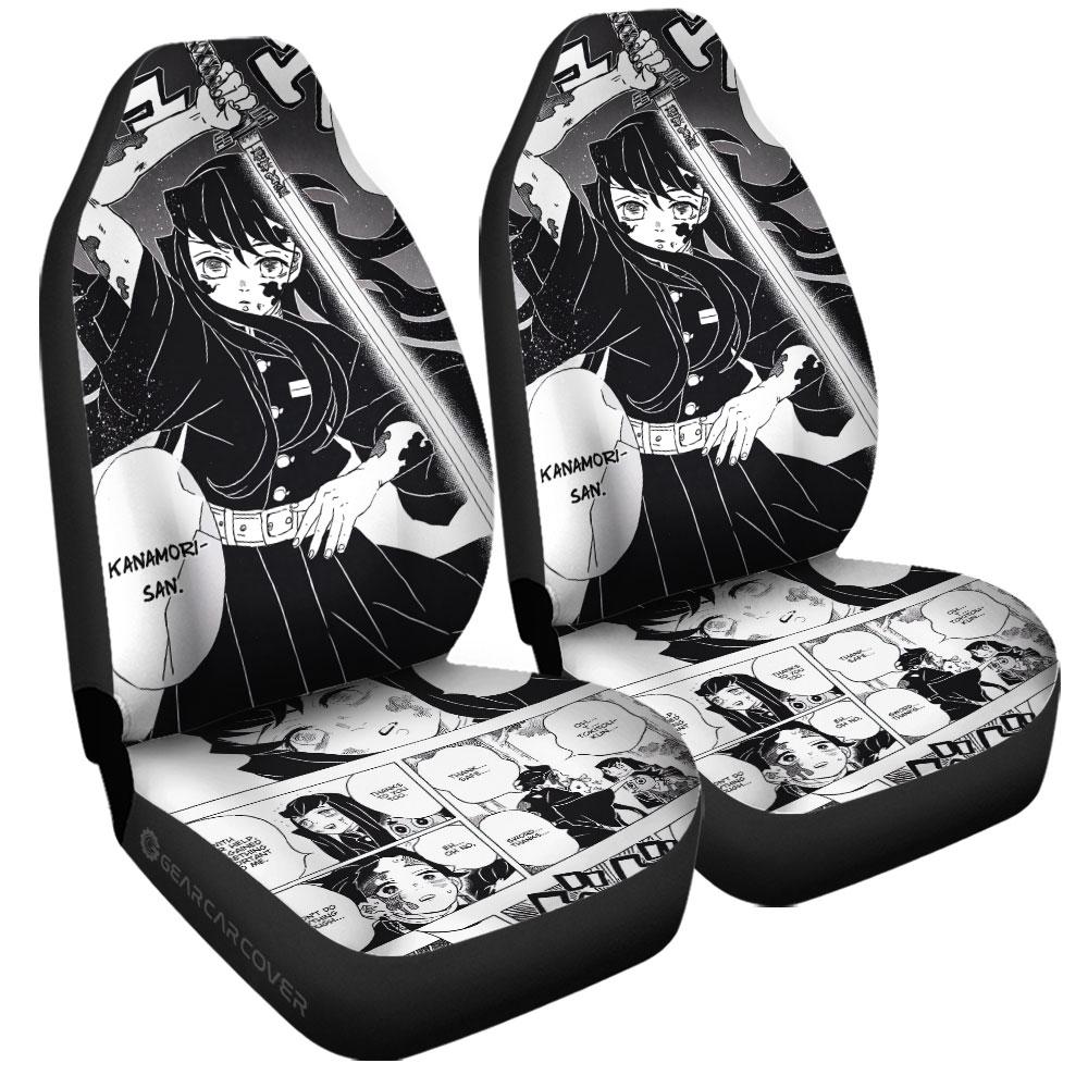 Muichirou Tokitou Car Seat Covers Custom Kimetsu No Yaiba Manga Car Accessories - Gearcarcover - 3