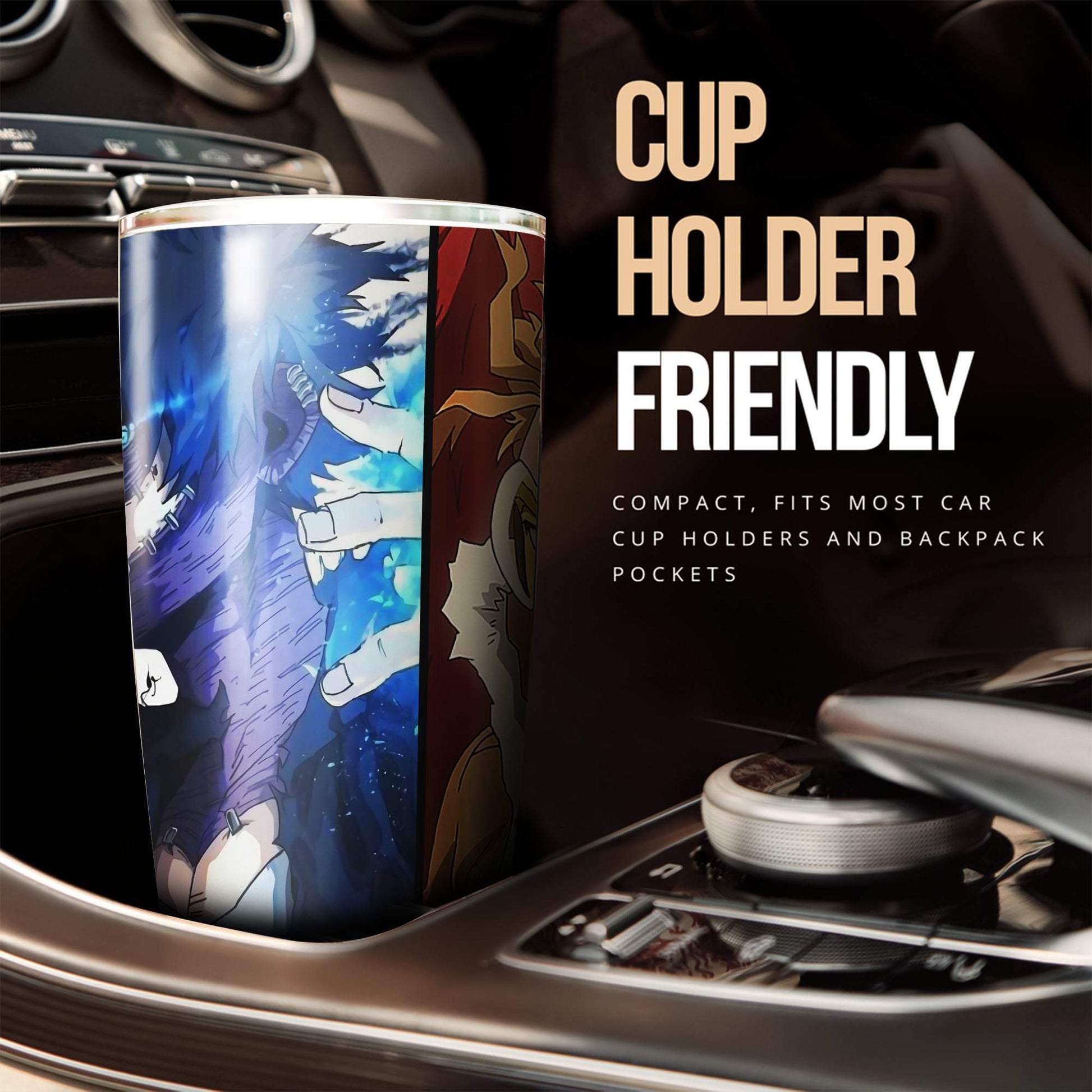 My Hero Academia Tumbler Cup Custom Anime Car Interior Accessories - Gearcarcover - 2