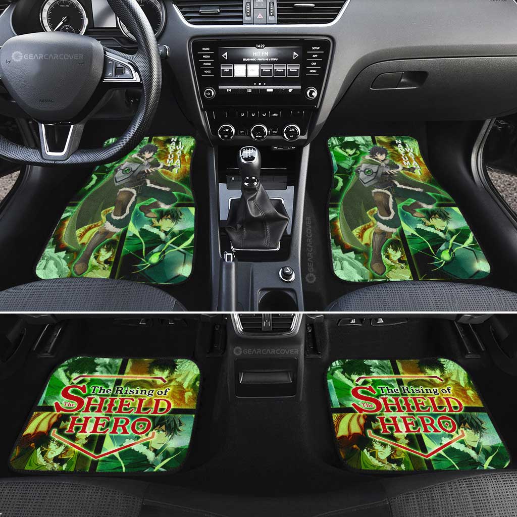 Naofumi Iwatani Car Floor Mats Custom The Rising Of The Shield Hero Anime Car Accessories - Gearcarcover - 2