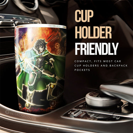 Naofumi Iwatani Tumbler Cup Custom The Rising Of The Shield Hero Anime Car Interior Accessories - Gearcarcover - 2