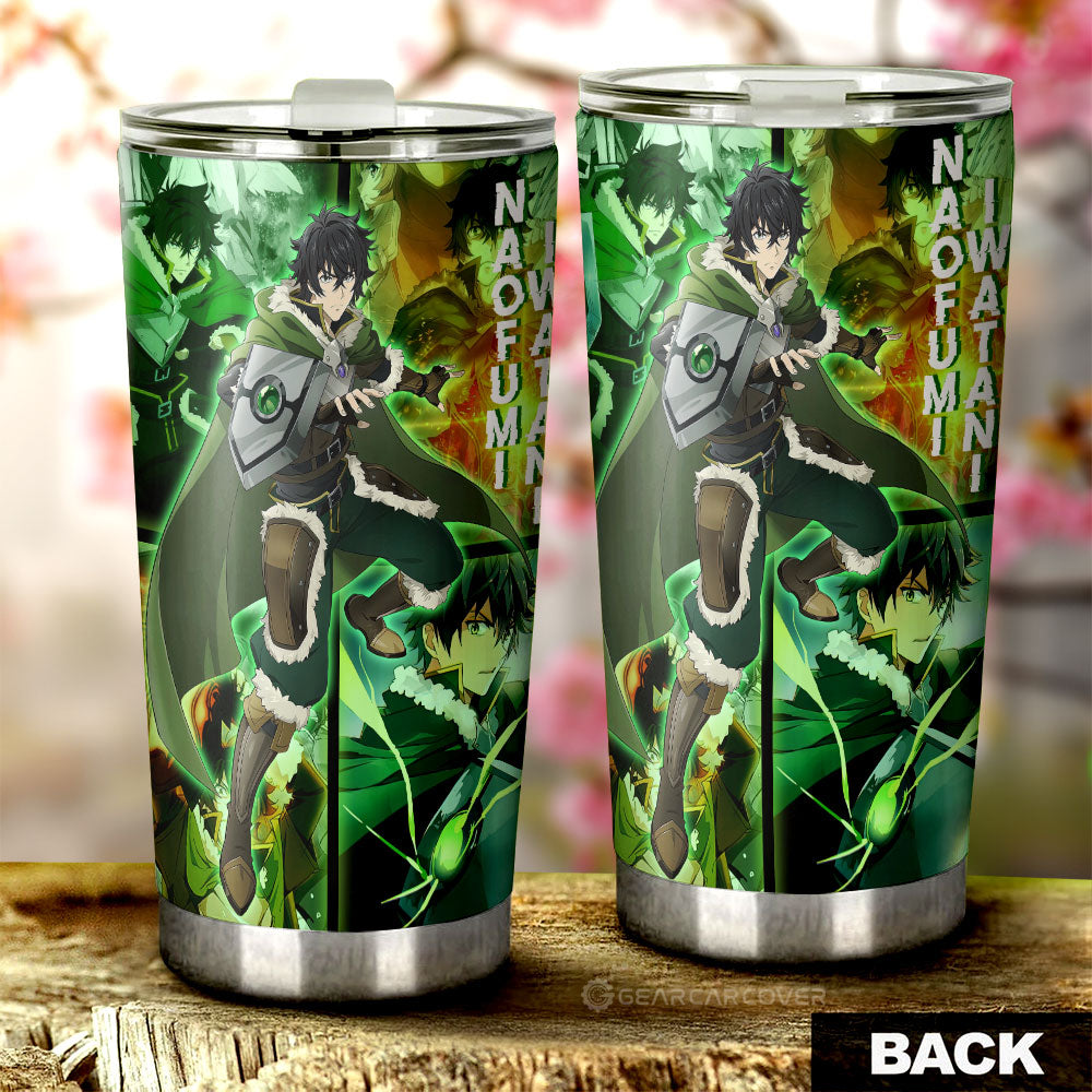 Naofumi Iwatani Tumbler Cup Custom The Rising Of The Shield Hero Car Accessories - Gearcarcover - 3