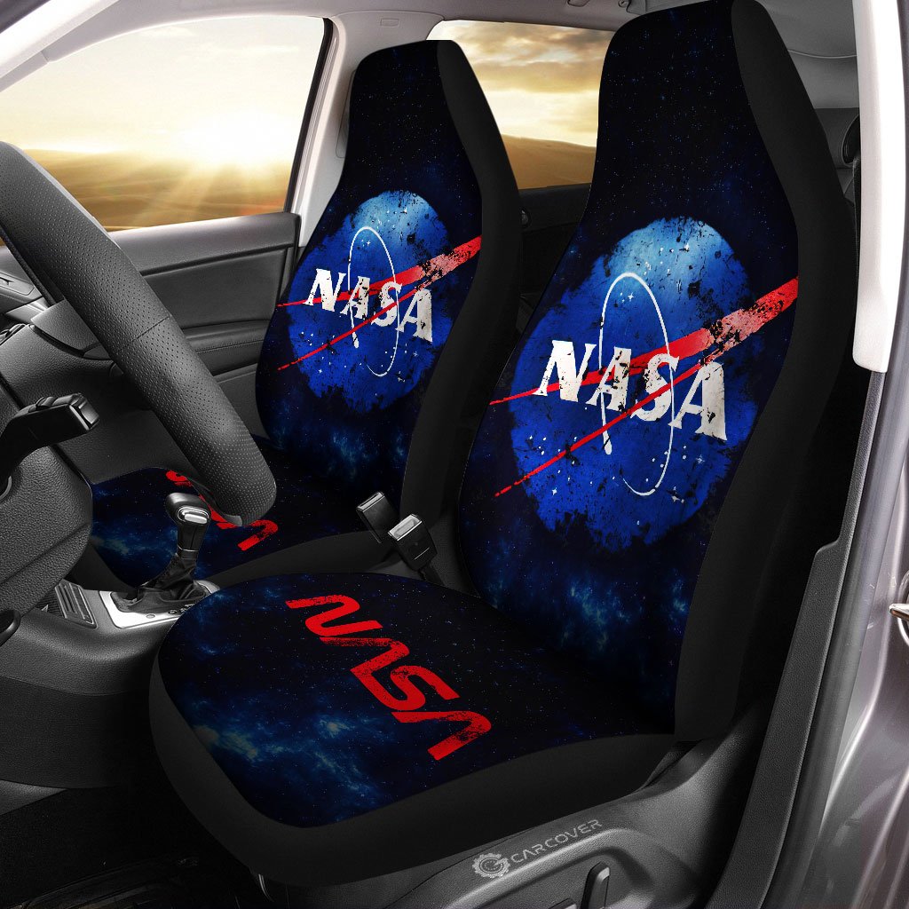 Nasa Car Seat Covers Custom Galaxy Car Interior Accessories - Gearcarcover - 2