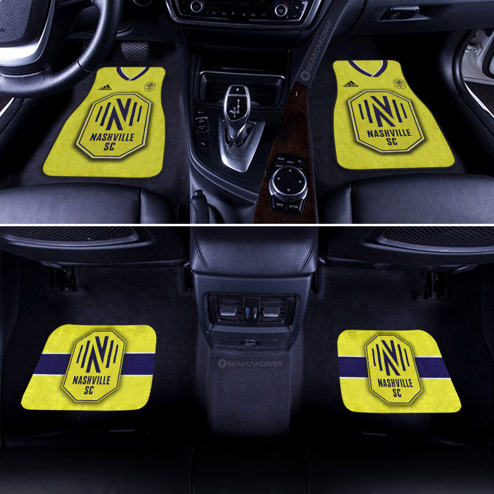 Nashville SC Car Floor Mats Custom Car Accessories For Fans - Gearcarcover - 2