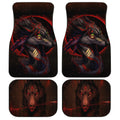 Native American Wolf Dreamcatcher Car Floor Mats - Gearcarcover - 1