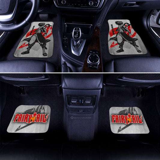 Natsu Dragneel Car Floor Mats Custom Fairy Tail Anime Car Interior Accessories - Gearcarcover - 2