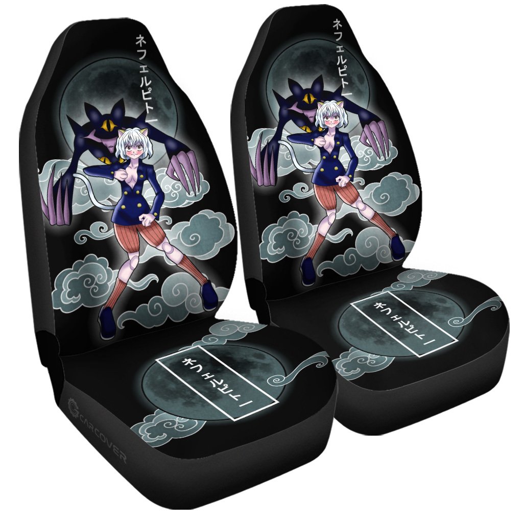 Neferpitou Car Seat Covers Custom Hunter x Hunter Anime Car Accessories - Gearcarcover - 3