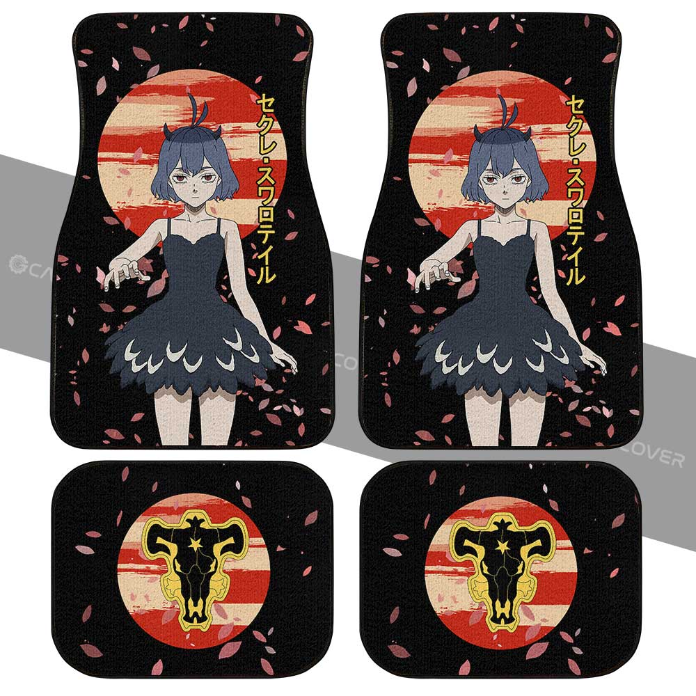 Nero Car Floor Mats Custom Black Clover Anime Car Interior Accessories - Gearcarcover - 2