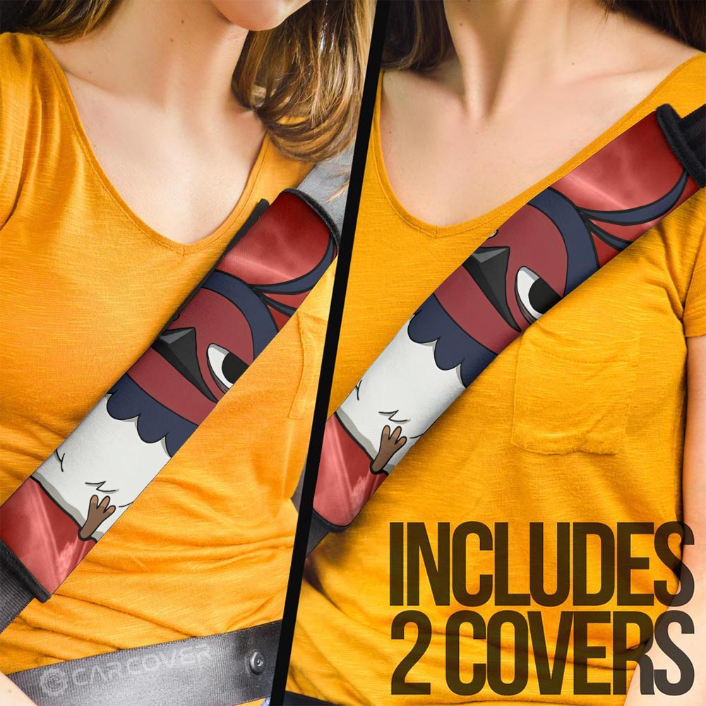 Nero Seat Belt Covers Custom Black Clover Anime Car Accessories - Gearcarcover - 3