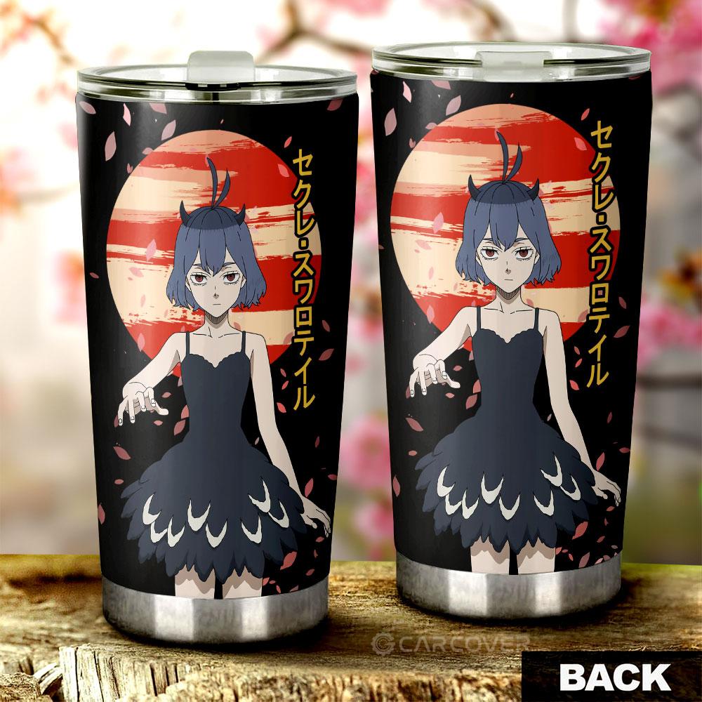 Nero Tumbler Cup Custom Black Clover Anime Car Interior Accessories - Gearcarcover - 3