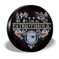 New England Patriots Spare Tire Covers Custom For Holic Fans - Gearcarcover - 3