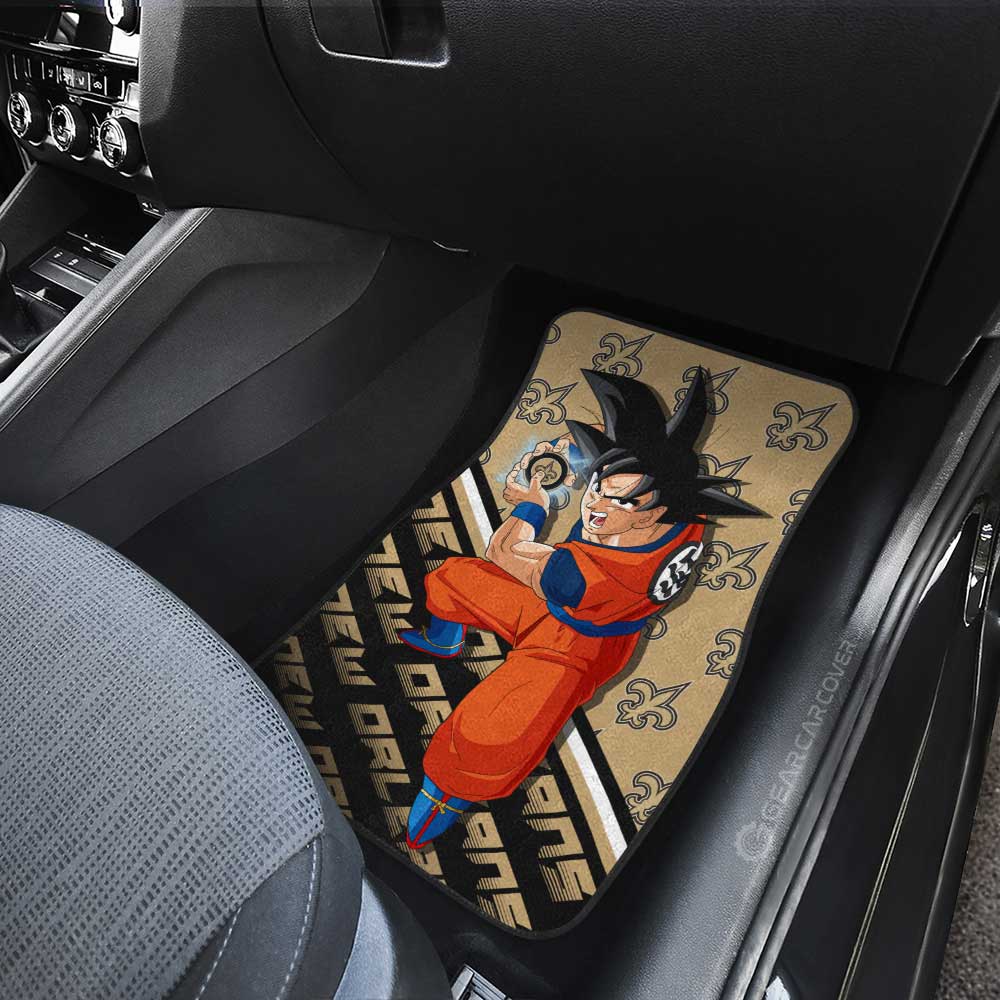 New Orleans Saints Car Floor Mats Custom Car Accessories For Fans - Gearcarcover - 3