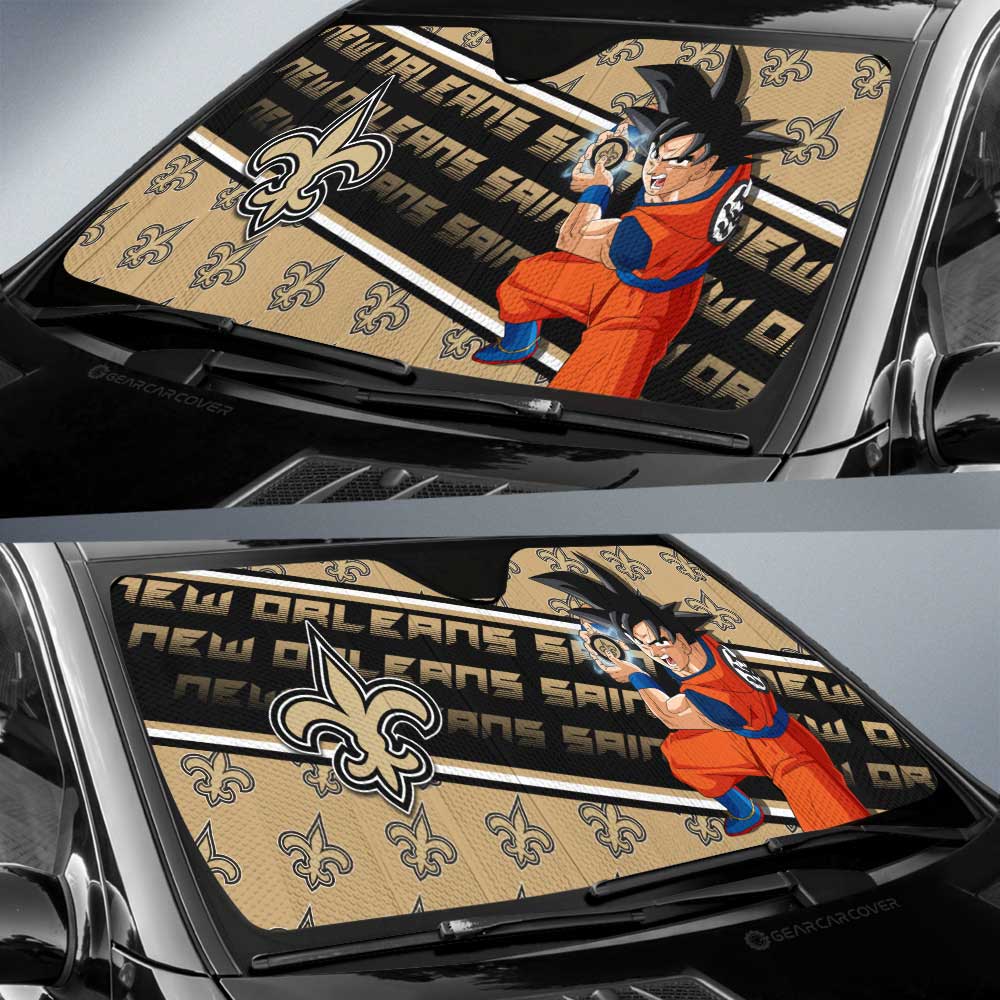New Orleans Saints Car Sunshade Custom Car Interior Accessories - Gearcarcover - 2