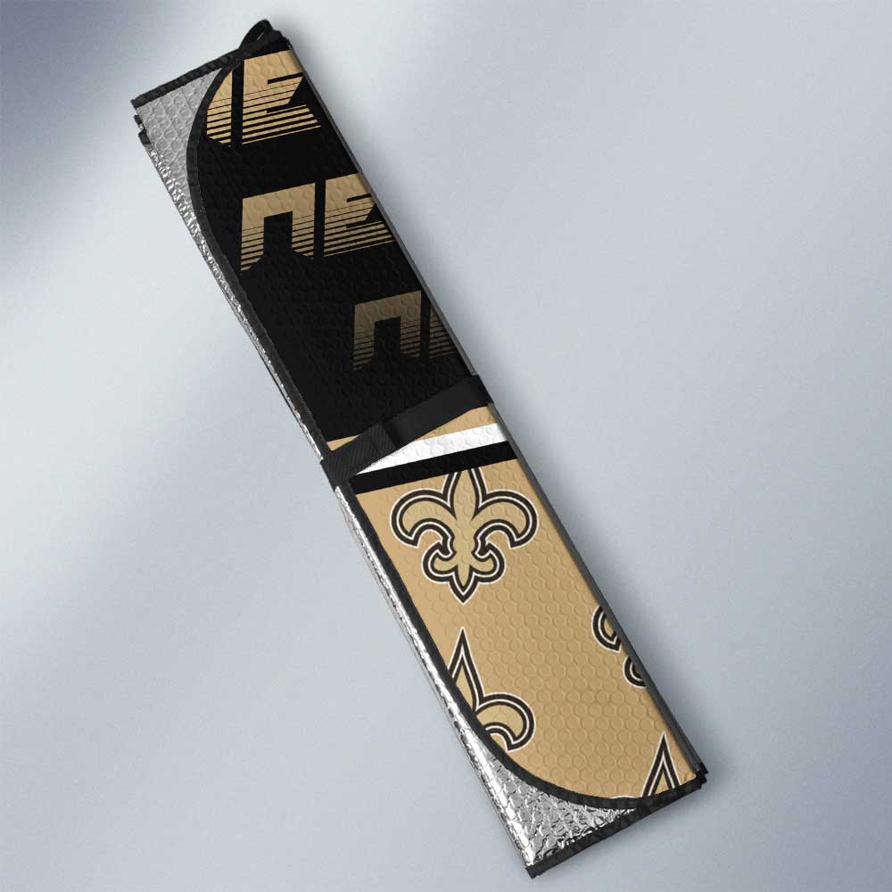 New Orleans Saints Car Sunshade Custom Car Interior Accessories - Gearcarcover - 3