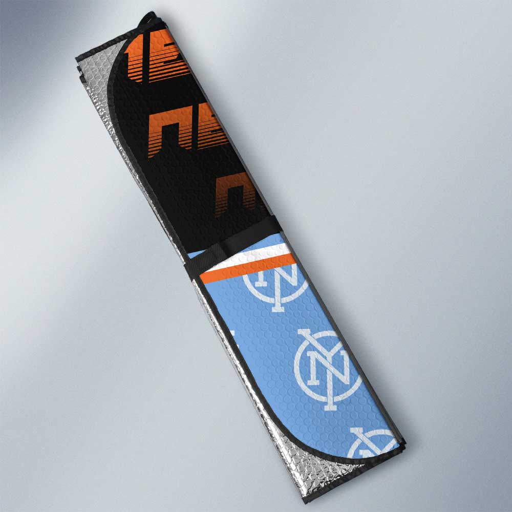 New York City FC Car Sunshade Custom Car Interior Accessories - Gearcarcover - 3