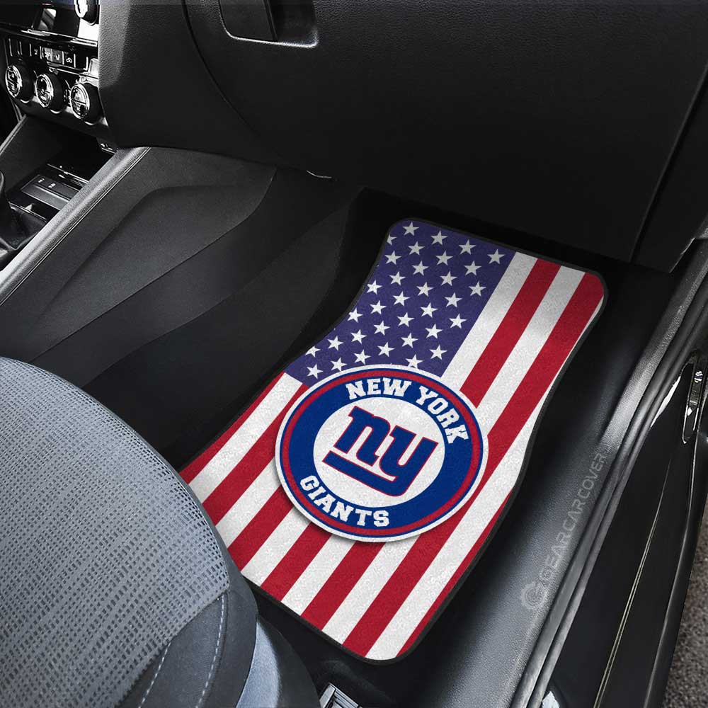 New York Giants Car Floor Mats Custom Car Decor Accessories - Gearcarcover - 3