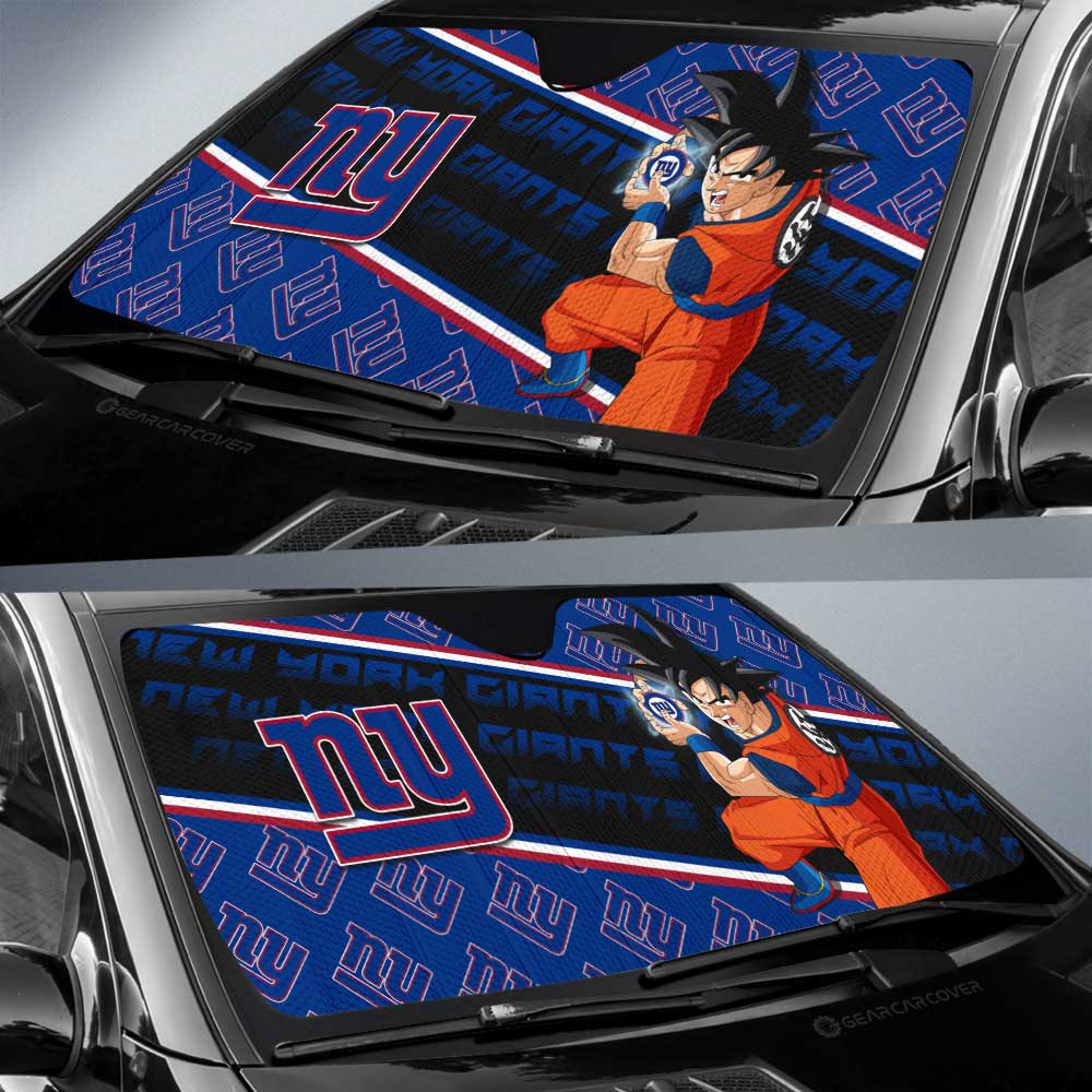 New York Giants Car Sunshade Custom Car Interior Accessories - Gearcarcover - 2