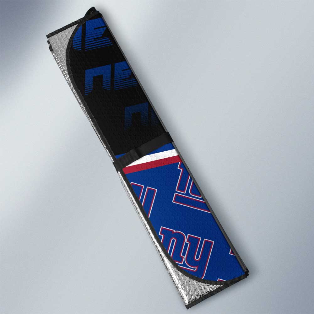 New York Giants Car Sunshade Custom Car Interior Accessories - Gearcarcover - 3