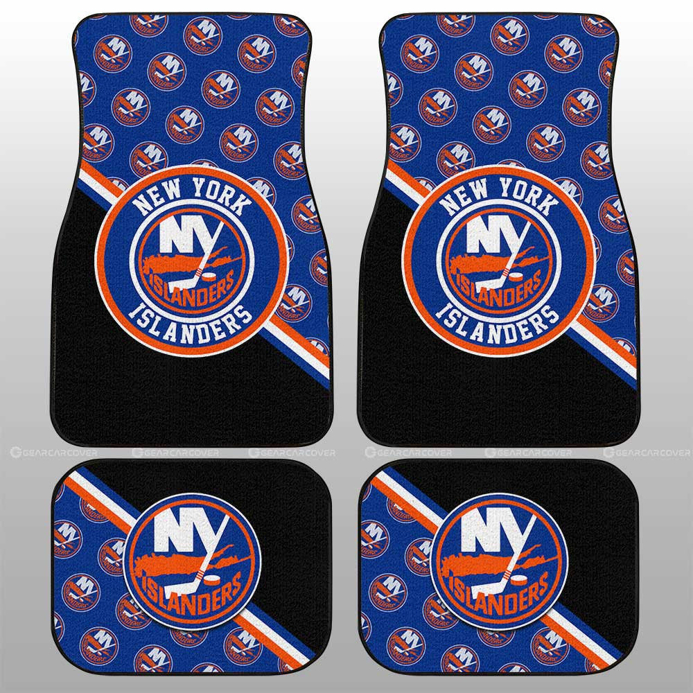 New York Islanders Car Floor Mats Custom Car Accessories For Fans - Gearcarcover - 1