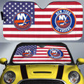 New York Islanders Car Sunshade Custom Car Accessories - Gearcarcover - 1