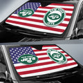 New York Jets Car Sunshade Custom Car Decor Accessories - Gearcarcover - 2