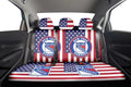 New York Rangers Car Back Seat Cover Custom Car Accessories - Gearcarcover - 2