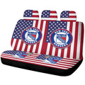New York Rangers Car Back Seat Cover Custom Car Accessories - Gearcarcover - 1