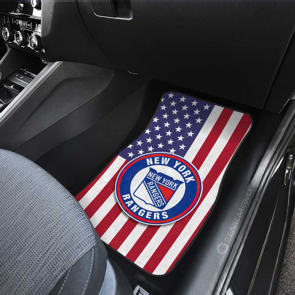 New York Rangers Car Floor Mats Custom Car Accessories - Gearcarcover - 3