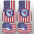 New York Rangers Car Floor Mats Custom Car Accessories - Gearcarcover - 1