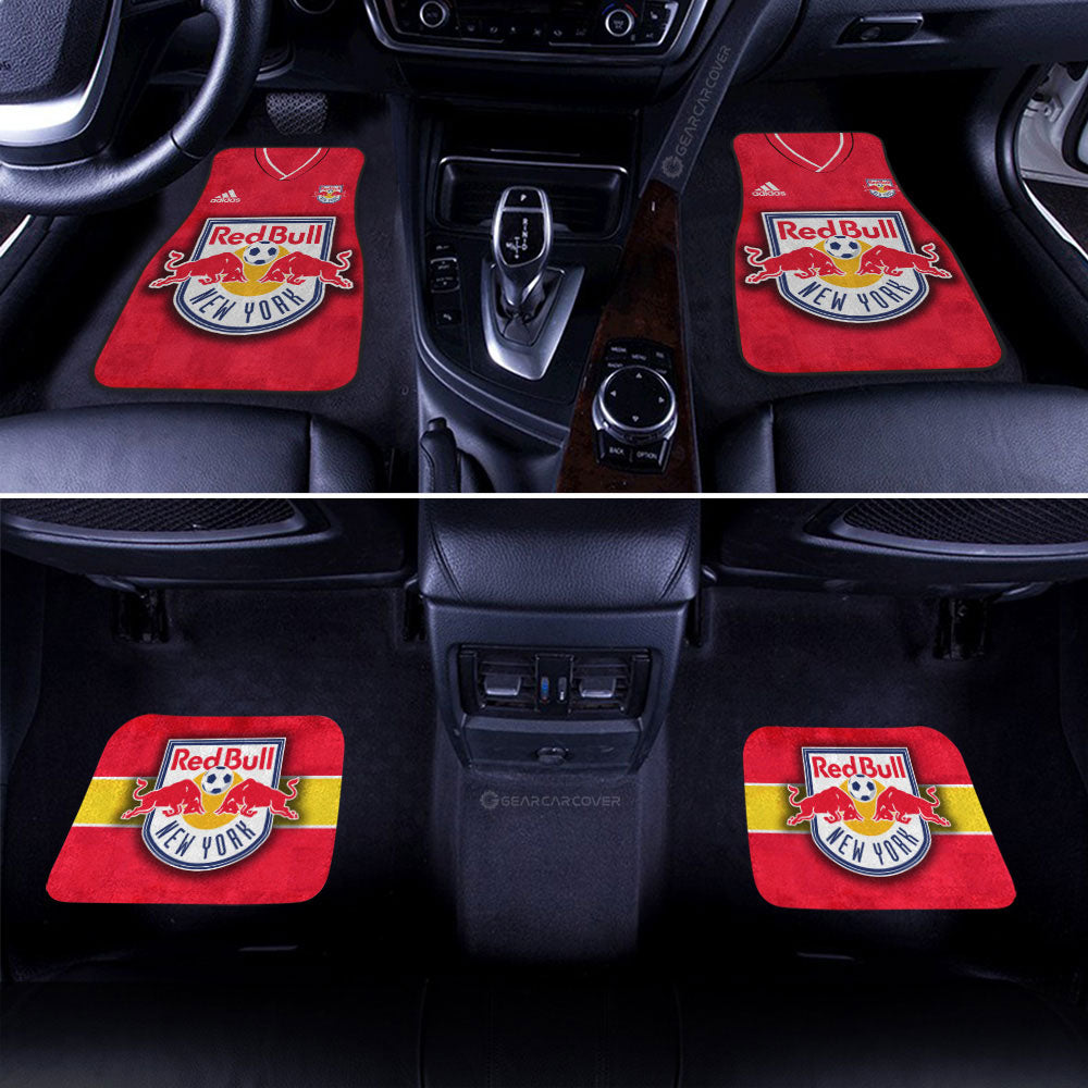New York Red Bulls Car Floor Mats Custom Car Accessories For Fans - Gearcarcover - 2