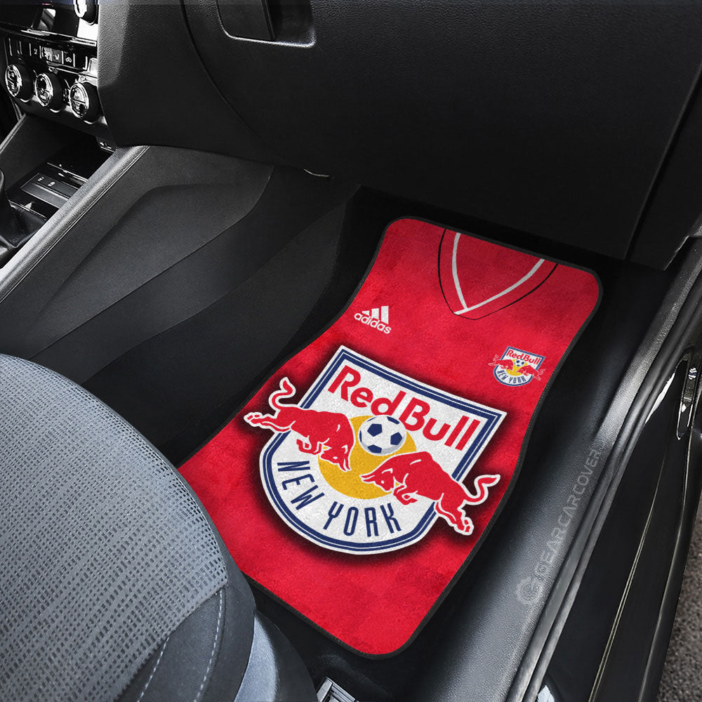 New York Red Bulls Car Floor Mats Custom Car Accessories For Fans - Gearcarcover - 3