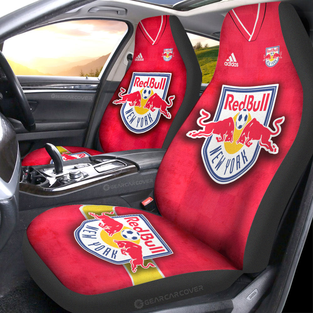New York Red Bulls Car Seat Covers Custom Car Accessories For Fans - Gearcarcover - 3