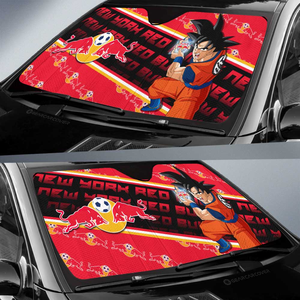 New York Red Bulls Car Sunshade Custom Car Interior Accessories - Gearcarcover - 2
