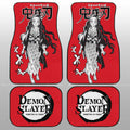 Nezuko Kamado Car Floor Mats Custom Demon Slayer Anime Car Accessories Manga Style For Fans - Gearcarcover - 2