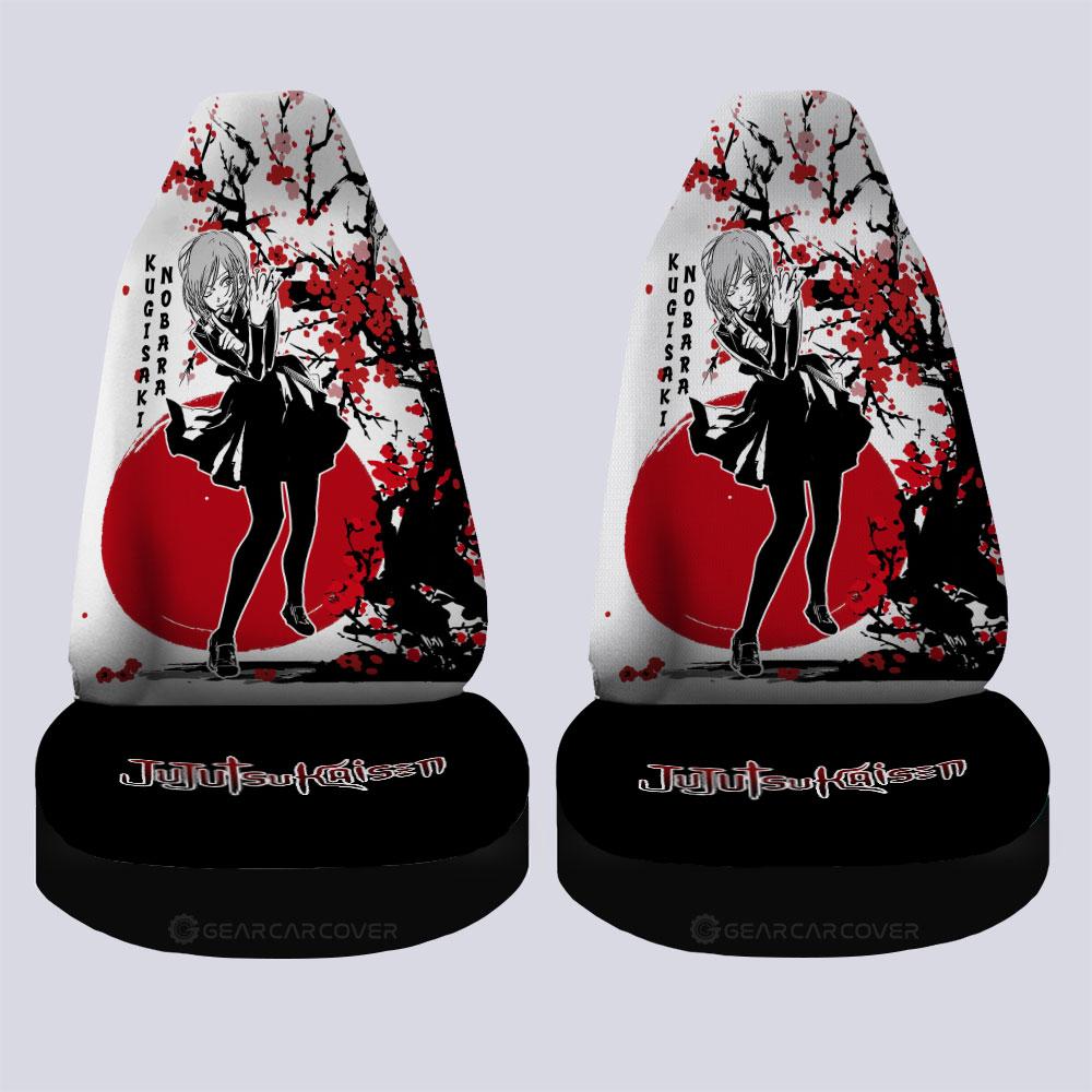 Nobara Kugisaki Car Seat Covers Custom Japan Style Jujutsu Kaisen Anime Car Accessories - Gearcarcover - 4