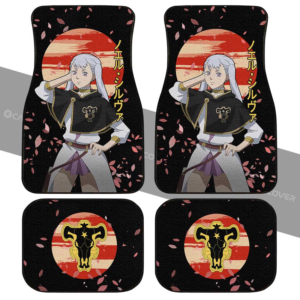 Noelle Silva Car Floor Mats Custom Anime Black Clover Car Interior Accessories - Gearcarcover - 2