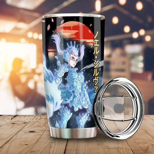 Noelle Silva Tumbler Cup Custom Anime Black Clover Car Accessories - Gearcarcover - 1