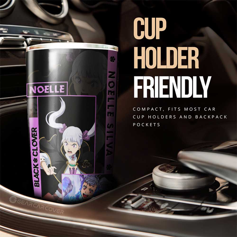 Noelle Silva Tumbler Cup Custom Black Clover Anime - Gearcarcover - 2