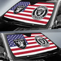 Oakland Raiders Car Sunshade Custom Car Decor Accessories - Gearcarcover - 2