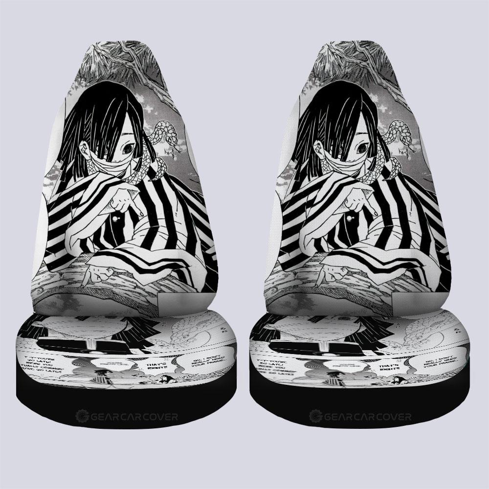 Obanai Car Seat Covers Custom Kimetsu No Yaiba Manga Car Accessories - Gearcarcover - 4