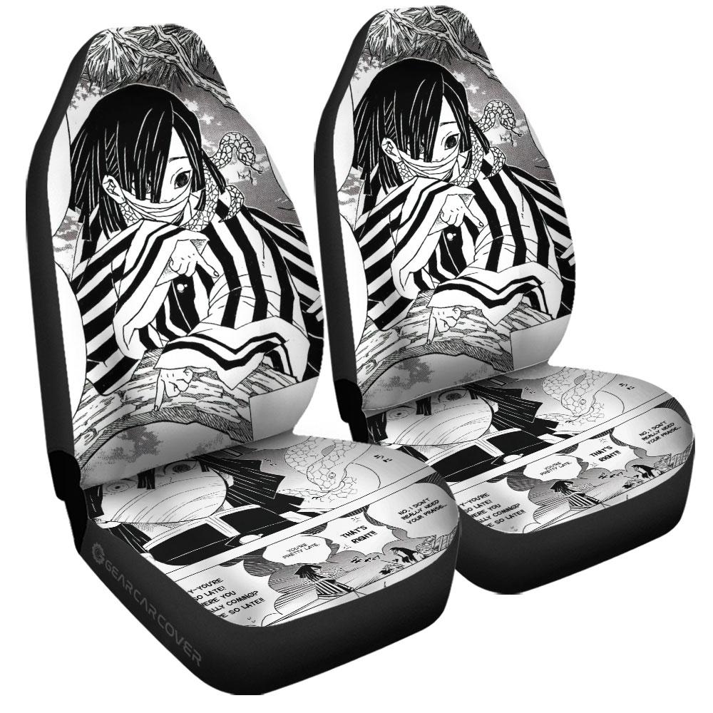 Obanai Car Seat Covers Custom Kimetsu No Yaiba Manga Car Accessories - Gearcarcover - 3