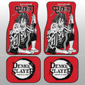 Obanai Iguro Car Floor Mats Custom Demon Slayer Anime Car Accessories Manga Style For Fans - Gearcarcover - 2