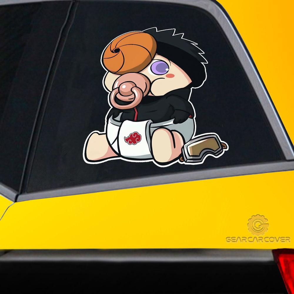 Obito Car Sticker Custom Akatsuki Members Naru Anime Car Accessories - Gearcarcover - 2
