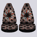 Orange Sunflower Car Seat Covers Custom Car Decoration - Gearcarcover - 4