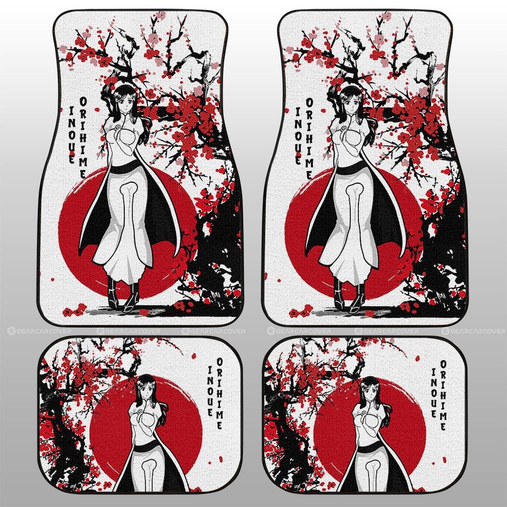 Orihime Inoue Car Floor Mats Custom Japan Style Anime Bleach Car Interior Accessories - Gearcarcover - 2