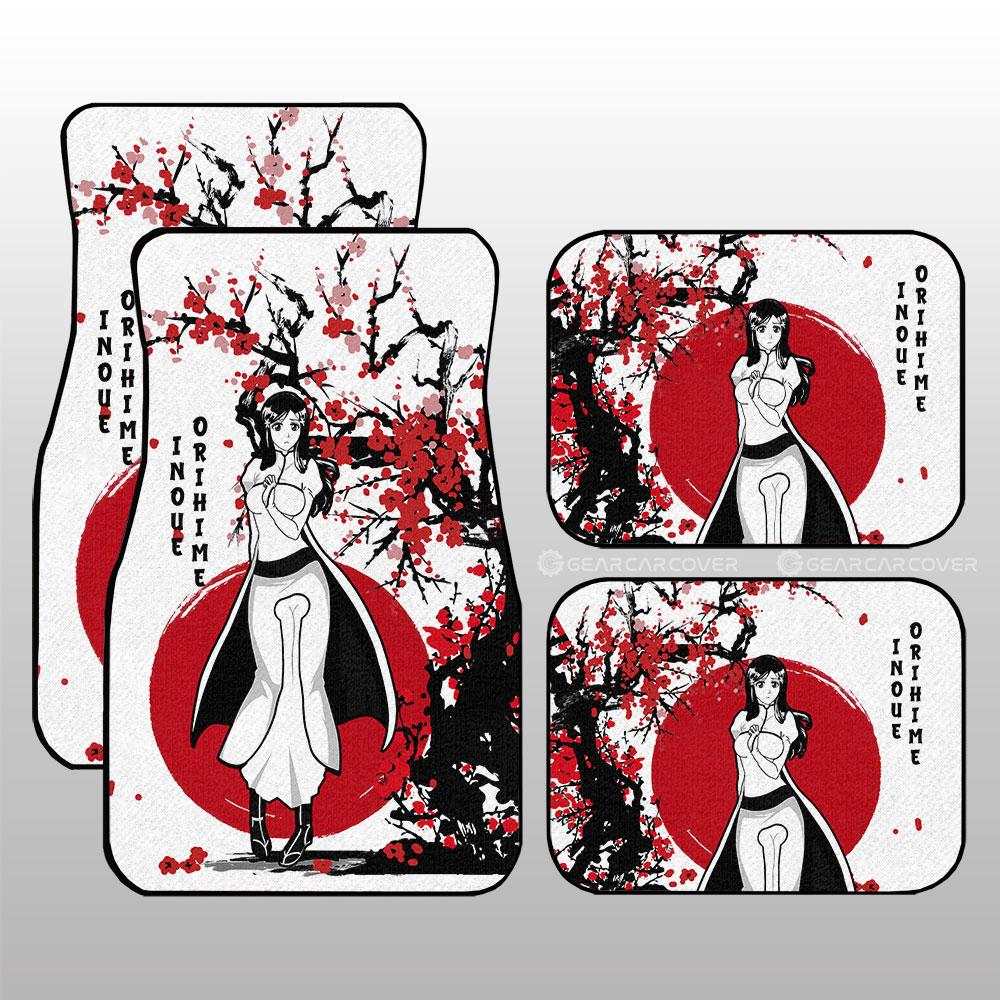 Orihime Inoue Car Floor Mats Custom Japan Style Anime Bleach Car Interior Accessories - Gearcarcover - 1
