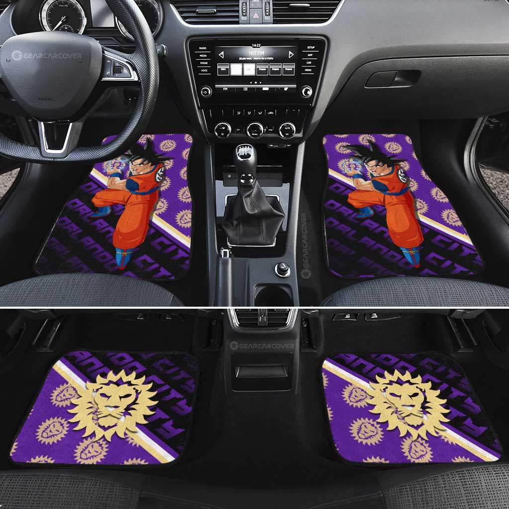 Orlando City SC Car Floor Mats Custom Car Accessories For Fans - Gearcarcover - 2