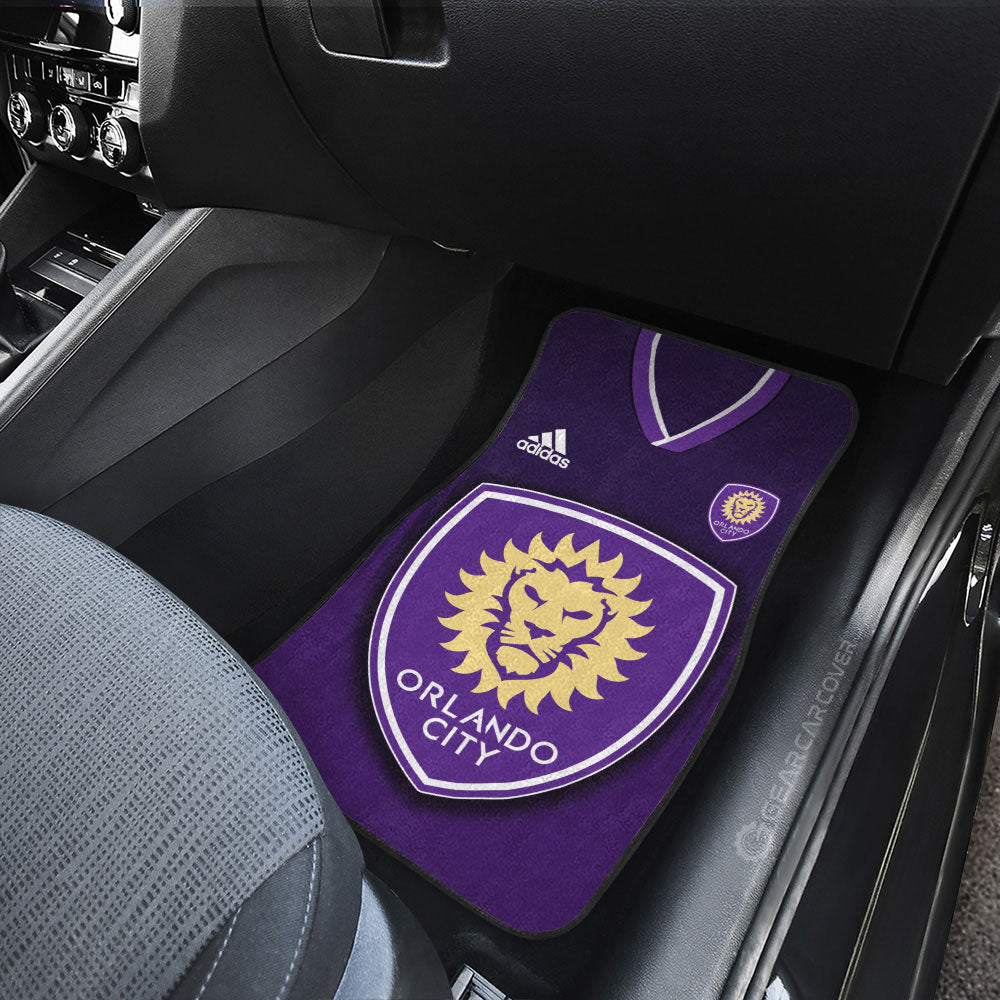 Orlando City SC Car Floor Mats Custom Car Accessories For Fans - Gearcarcover - 3